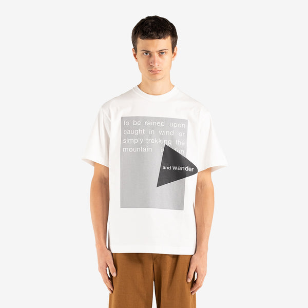 Reflective Logo T-Shirt White