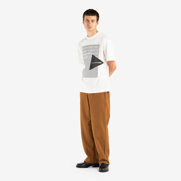 Reflective Logo T-Shirt White