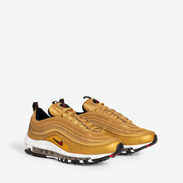 Women's Air Max 97 OG 'Gold Bullet' Metallic Gold | Varsity Red | Black | White