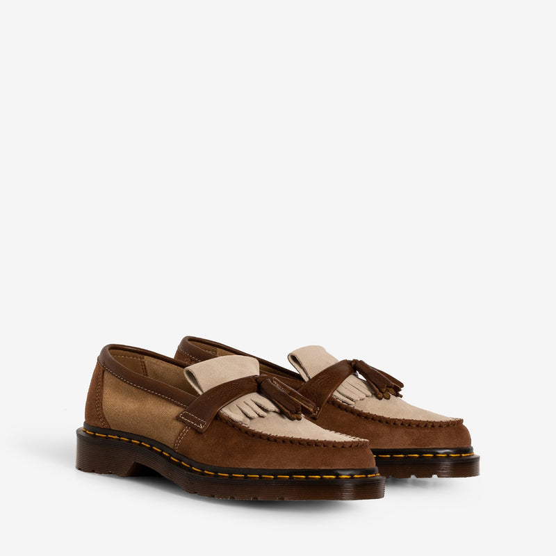 Adrian Tassle Loafer Dark Tan | Sand