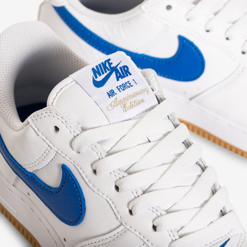 Nike Air Force 1 Low White Royal Blue - Men's - GBNY