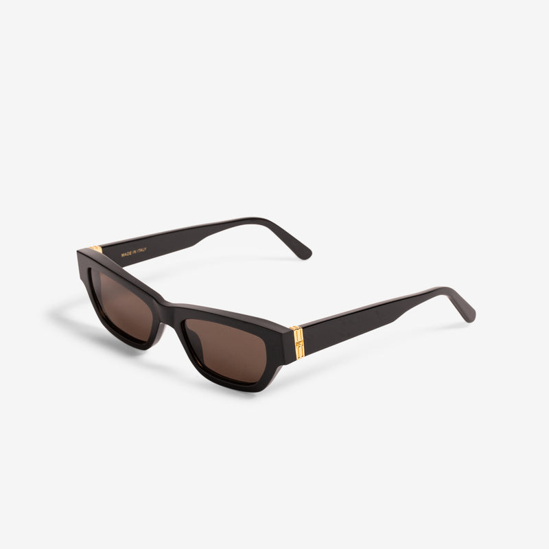 Ball Black | Gold | Brown Lens Eyewear