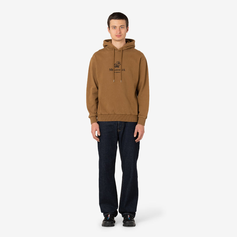 Artwork Hoodie Bronze Brown