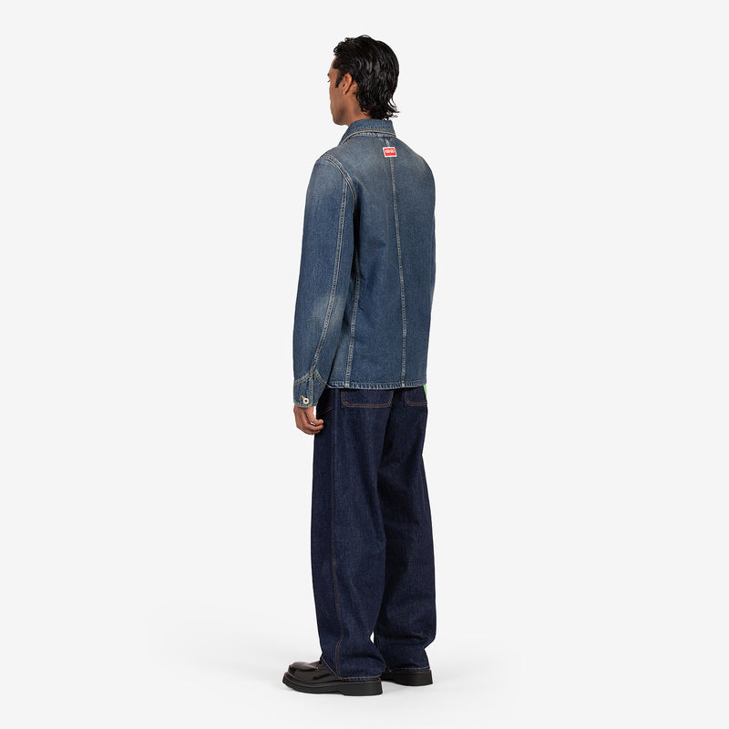 Dark Stone Workwear Denim Jacket Jackets