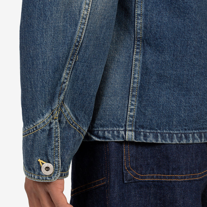 Dark Stone Workwear Denim Jacket Jackets