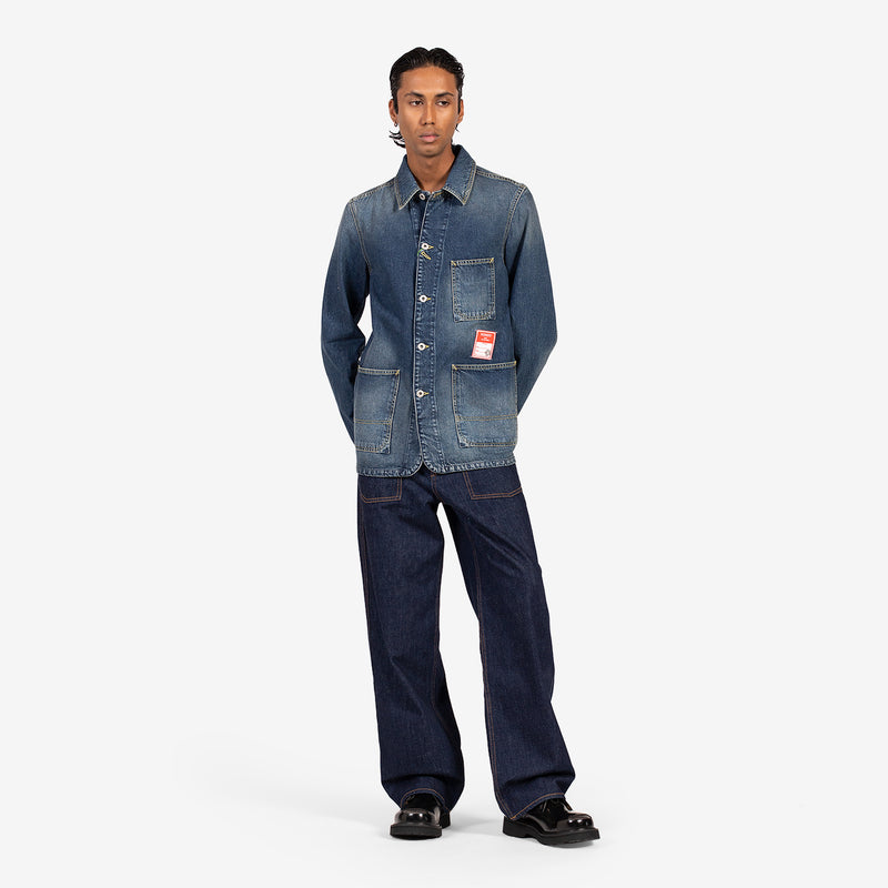 Dark Stone Workwear Denim Jacket