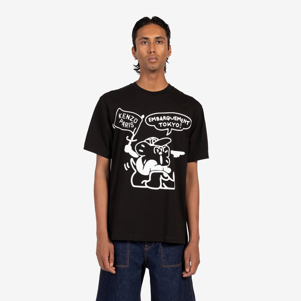Boke Boy Travels Classic T-Shirt Black