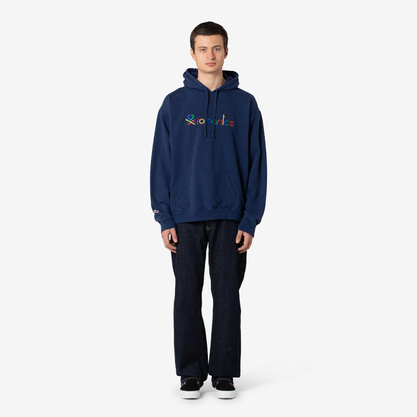 Benettics Vintage Wash Hoodie Navy