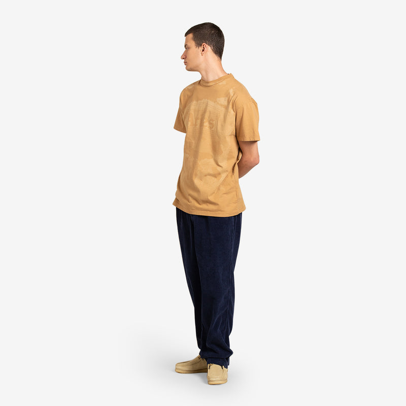 Lasered Mega Temple Tee Camel