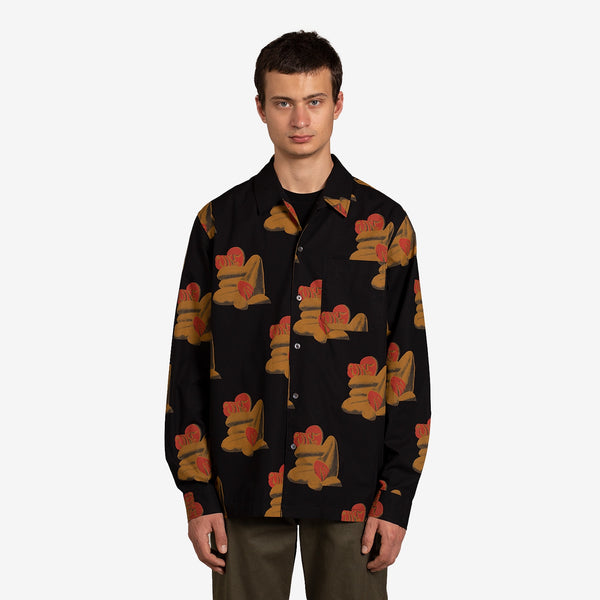 David JM Street Fink Shirt Black
