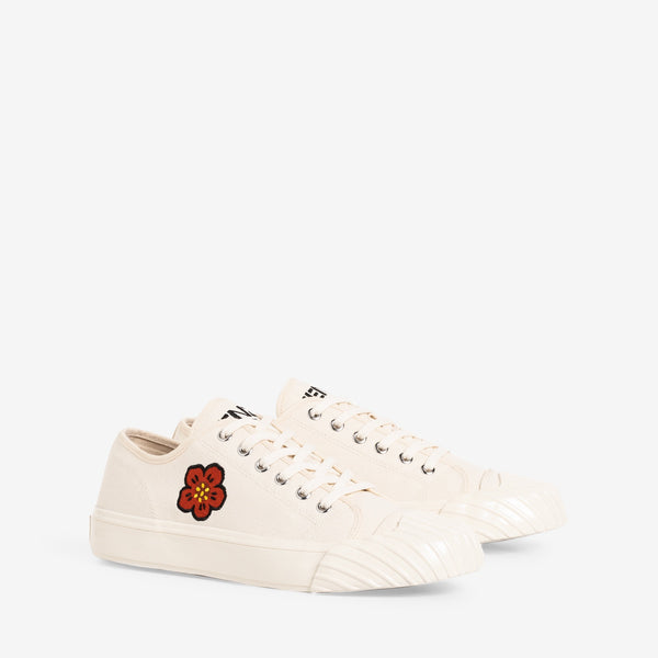 Kenzoschool Low Top Sneaker Cream