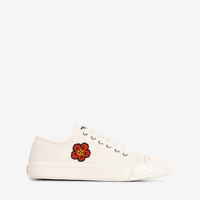 Kenzoschool Low Top Sneaker Cream