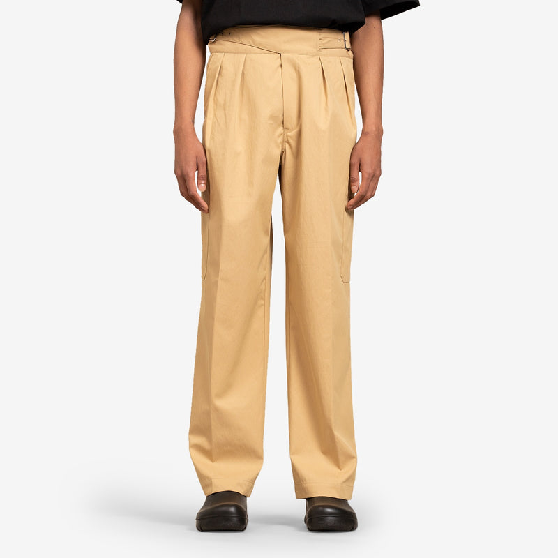 Cargo Trousers Beige Pants