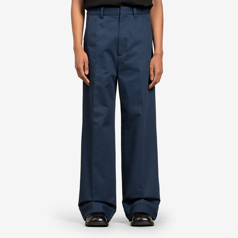 Relaxed Tailored Pants Midnight Blue