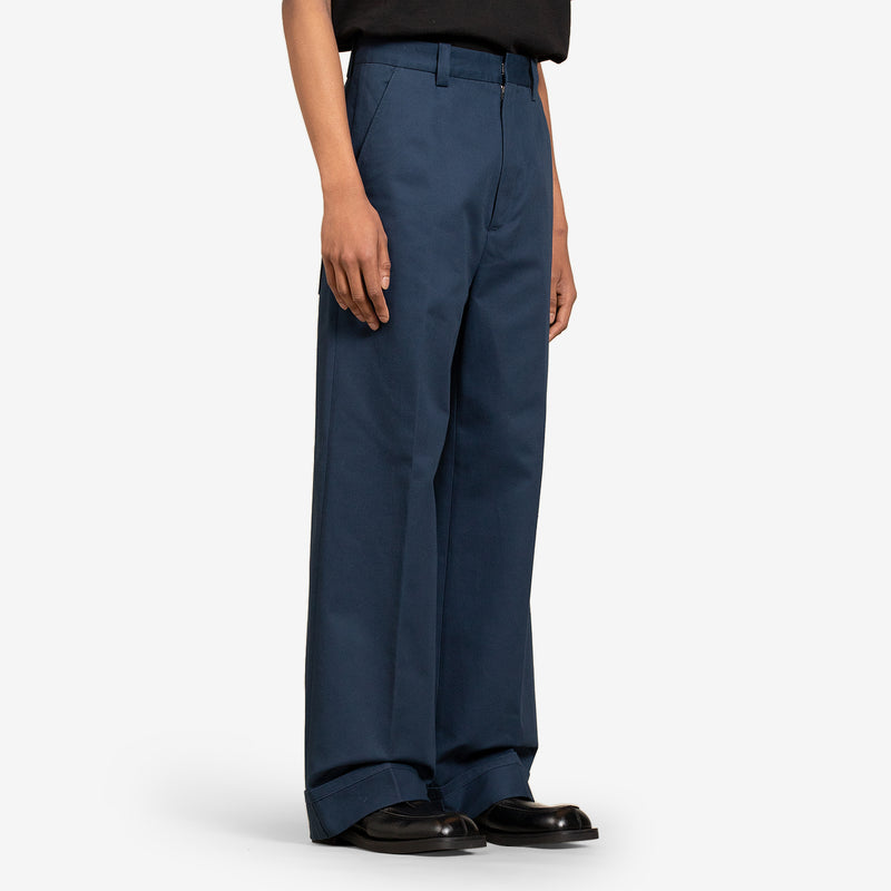 Relaxed Tailored Pants Midnight Blue