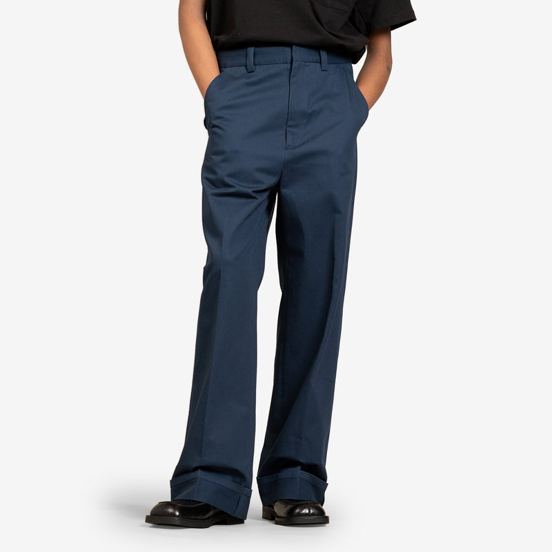 Relaxed Tailored Pants Midnight Blue