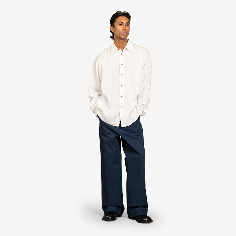 Relaxed Tailored Pants Midnight Blue