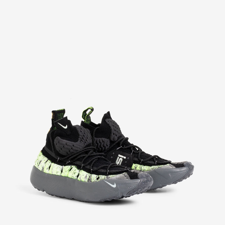 ISPA Sense Flyknit Black | Seafoam | Smoke Grey Front
