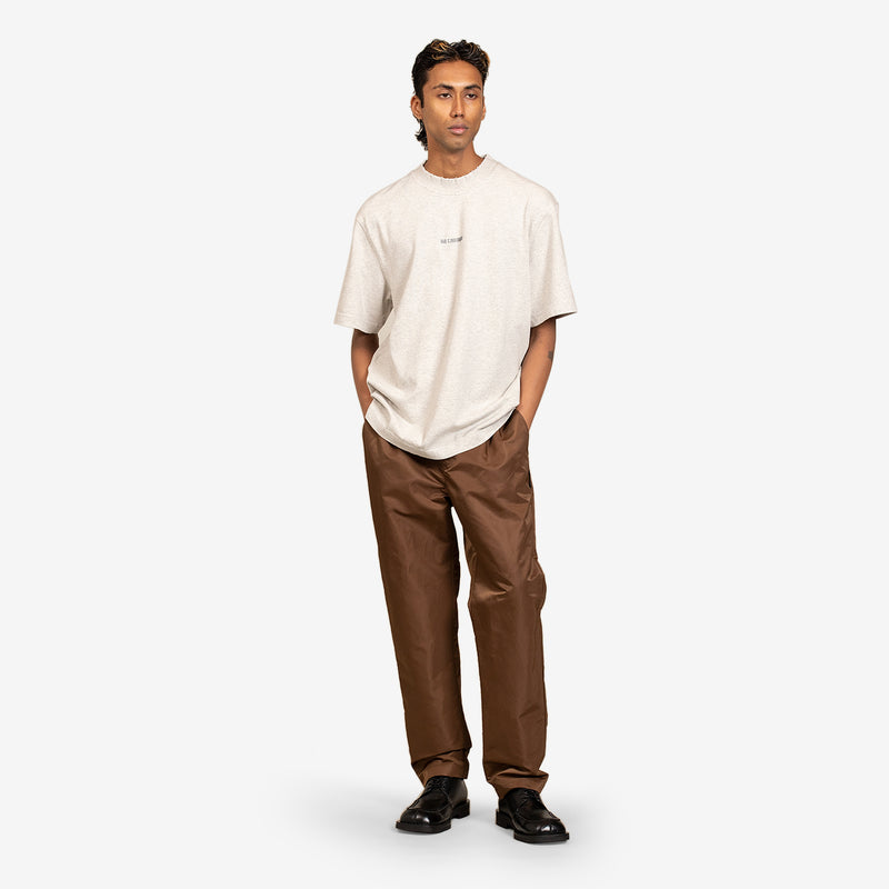 Tapered Trousers Brown
