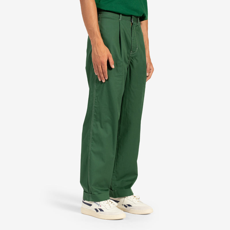 Manager Pleated Pant Forest