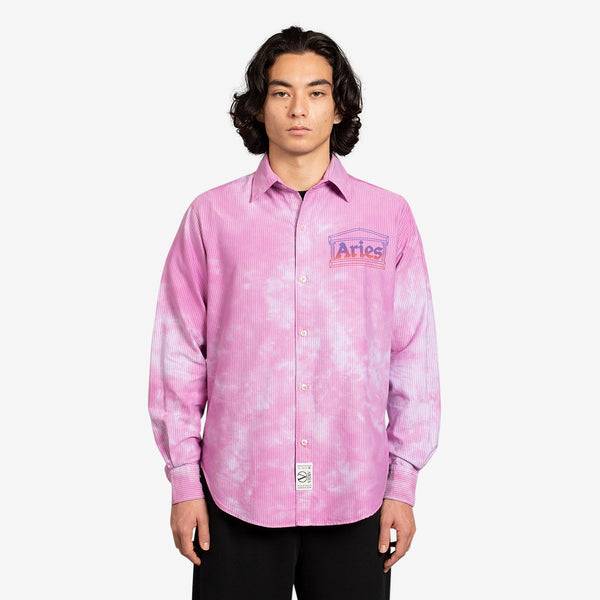 OD Oxford Stripe Shirt Pink