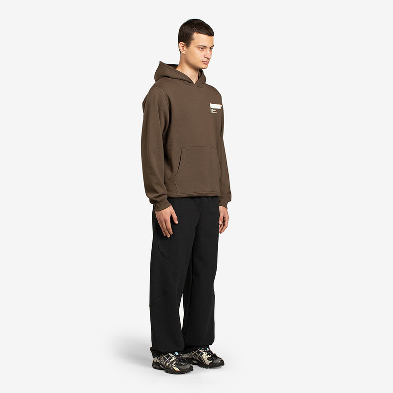 Standardised Hoodie Olive Brown | Phosphorescent
