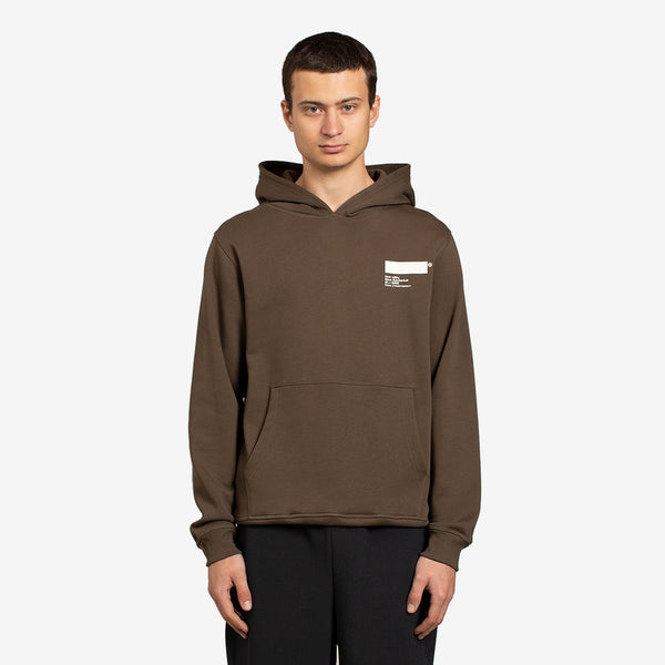 Standardised Hoodie Olive Brown | Phosphorescent