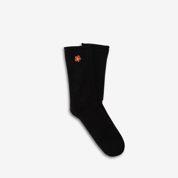 Boke Flower Crest Socks Black