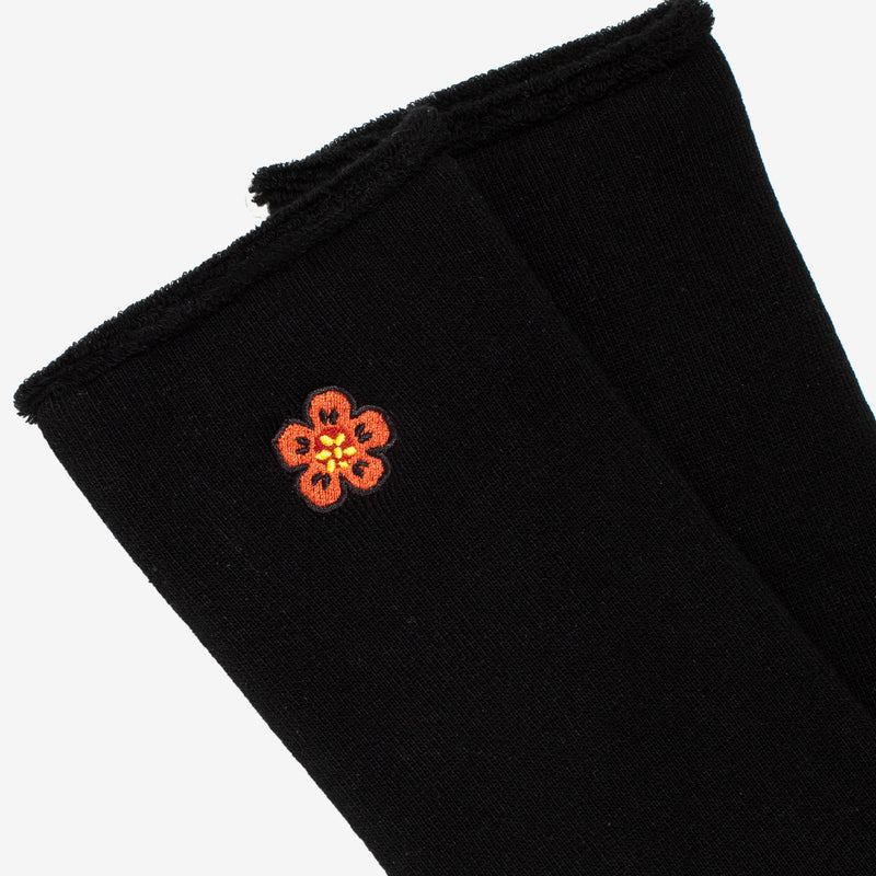 Boke Flower Crest Socks Black