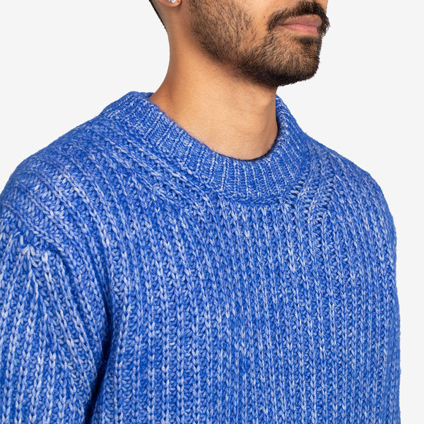 Field Sweater Electric Blue