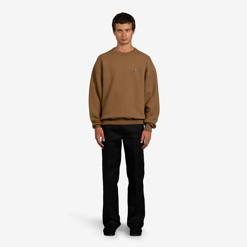 Patch Crewneck Brass