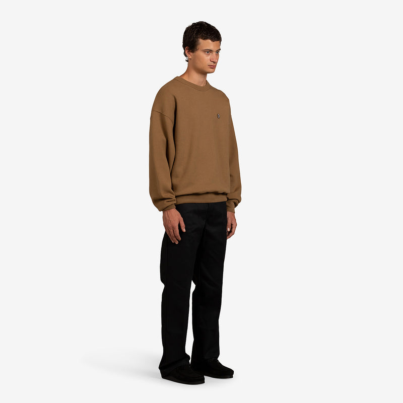 Patch Crewneck Brass