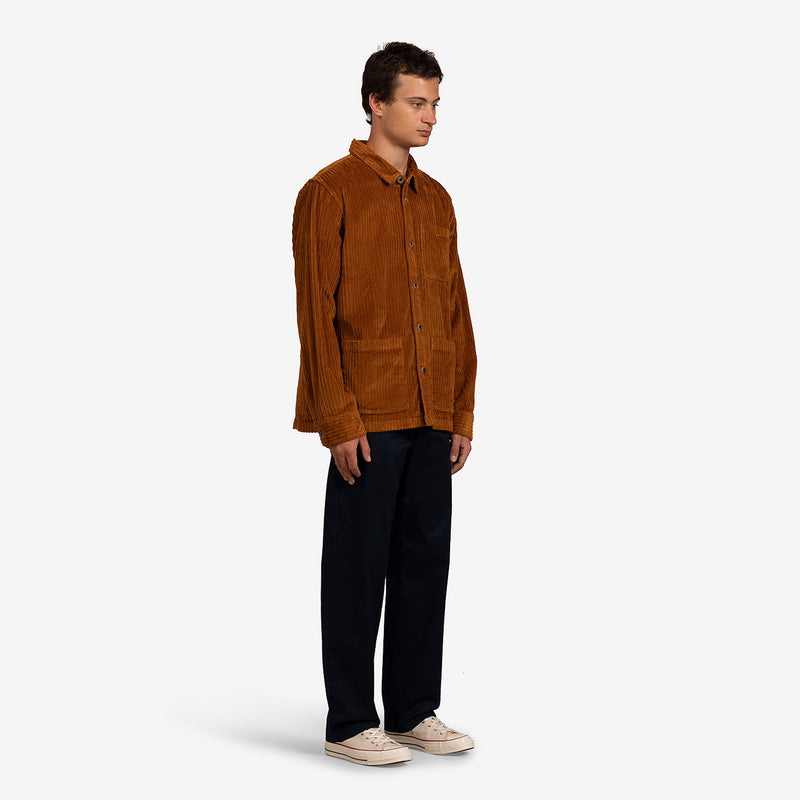 Variegated Cord Overshirt Thrush