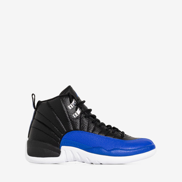 Women's Air Jordan 12 Retro 'Hyper Royal' Black | Hyper Royal | Metallic Silver | White Footwear