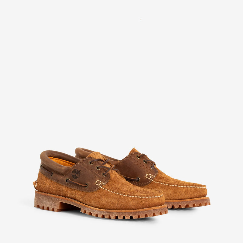 Authentics 3-Eye Classic Medium Brown Suede