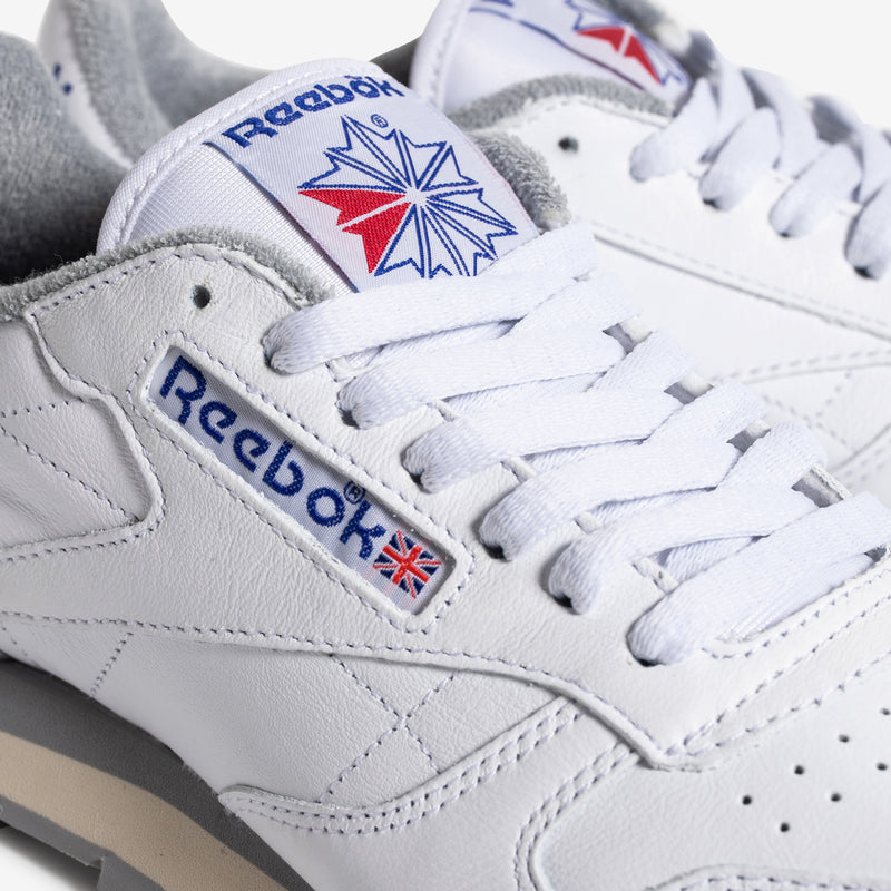 Classic Leather R12 White | Grey | Sand