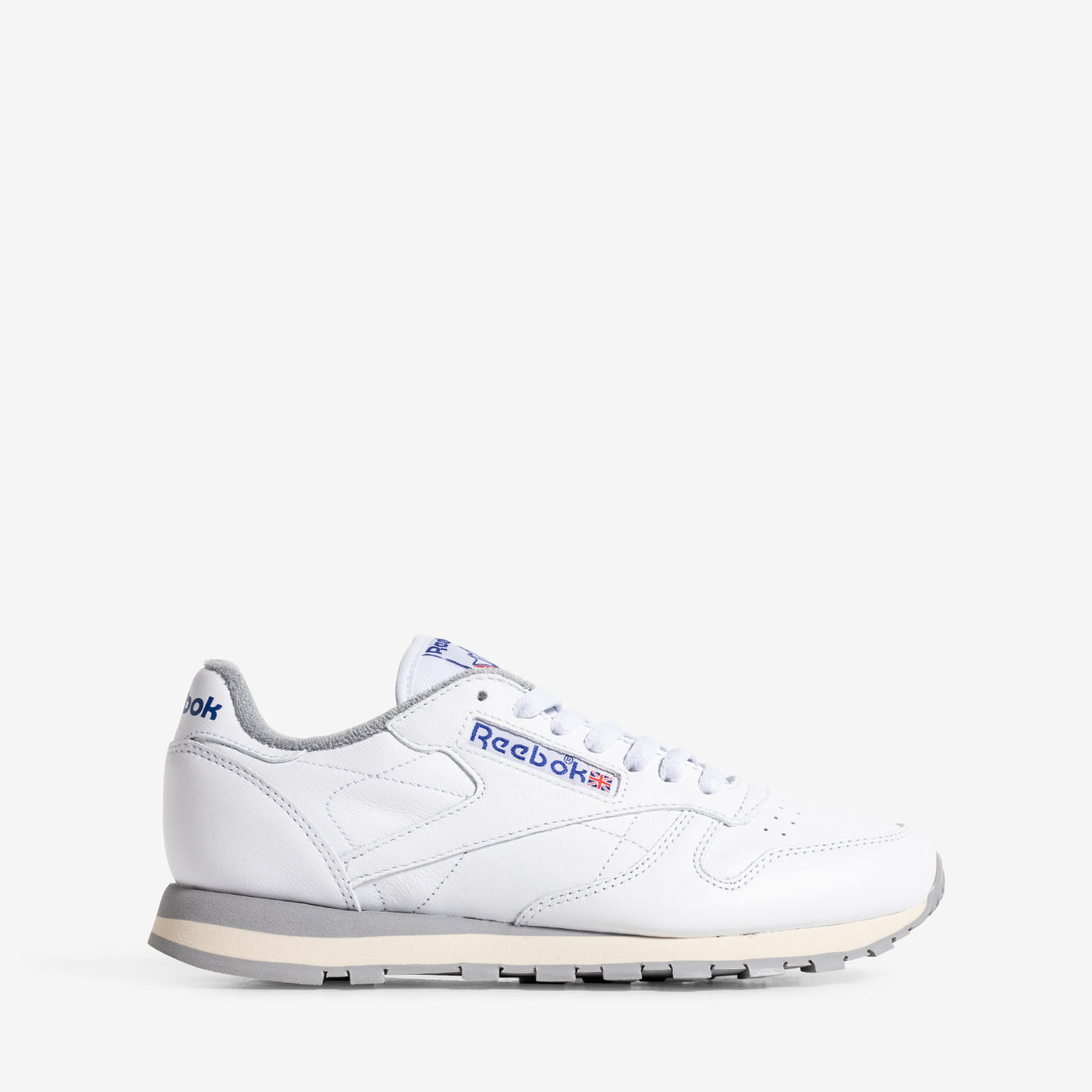 Classic Leather R12 White Grey Sand Above The Clouds