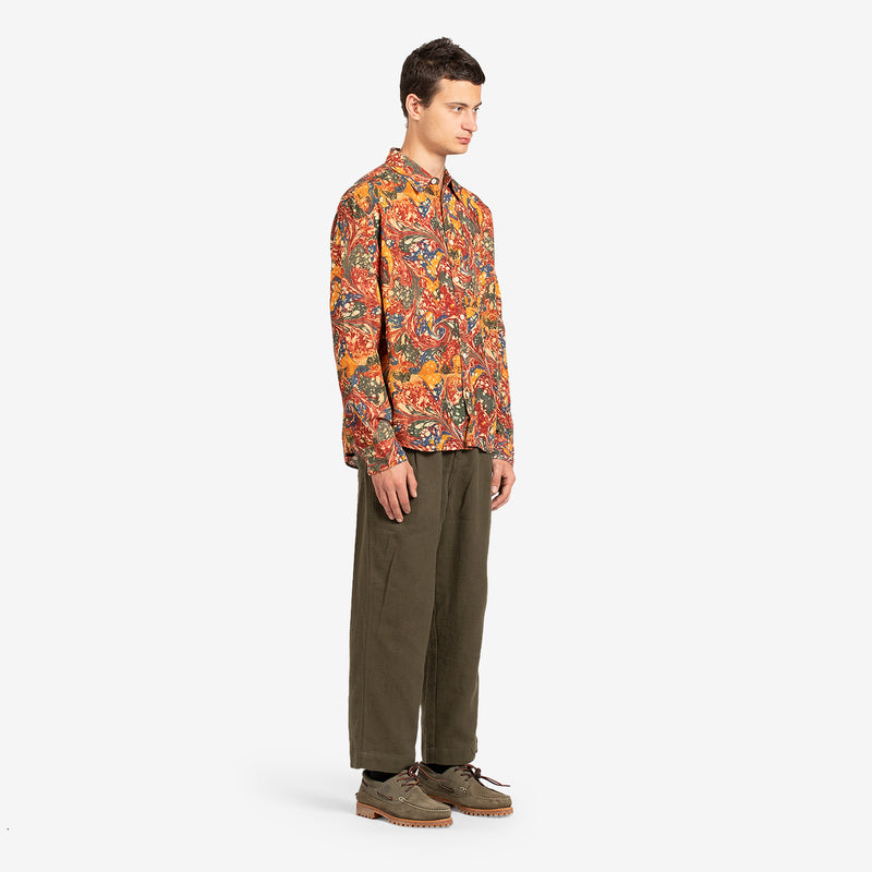 Marbleized Longsleeve Shirt Multi