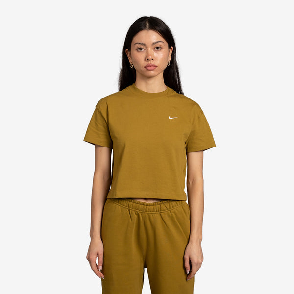 Women's NRG Solo Swoosh Tee Desert Moss | White