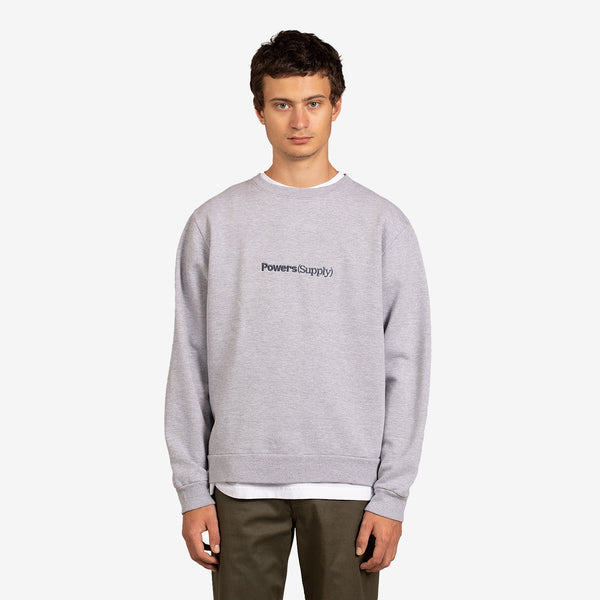 New Logo Crewneck Grey Heather