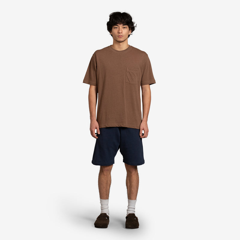 B+ Pocket Tee Brown