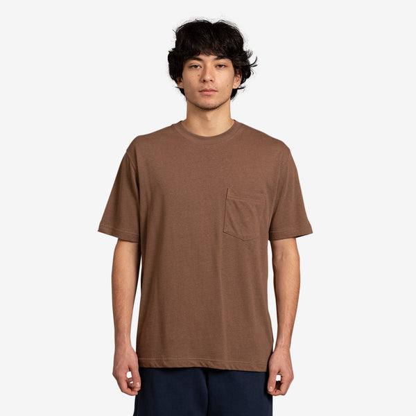 B+ Pocket Tee Brown
