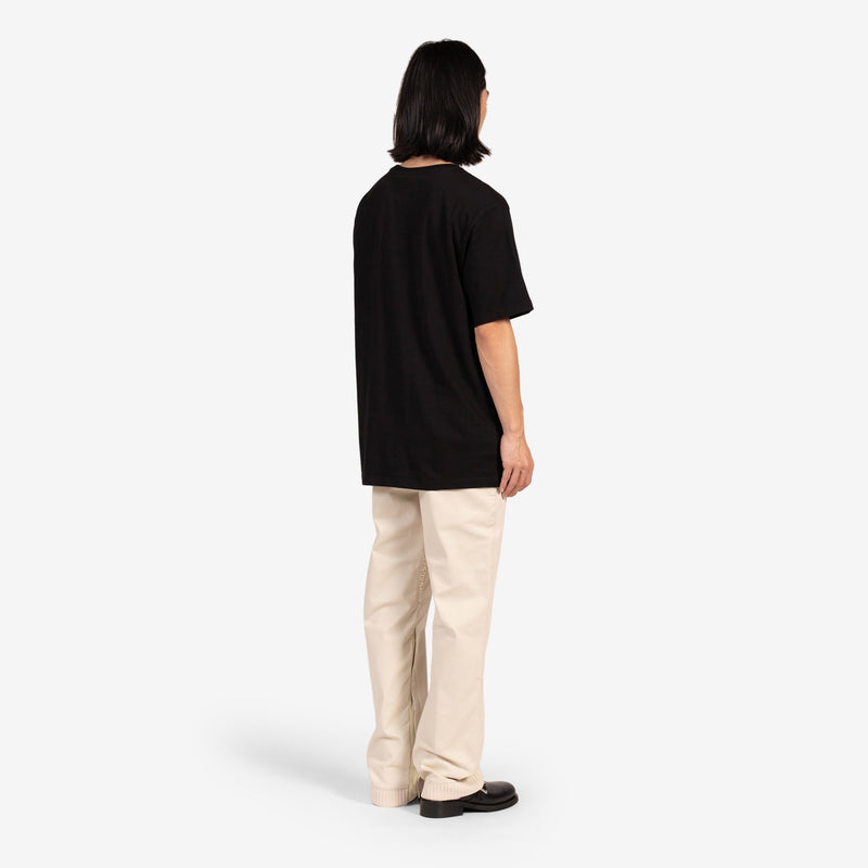 Contour Fox Patch Relaxed T-Shirt Black