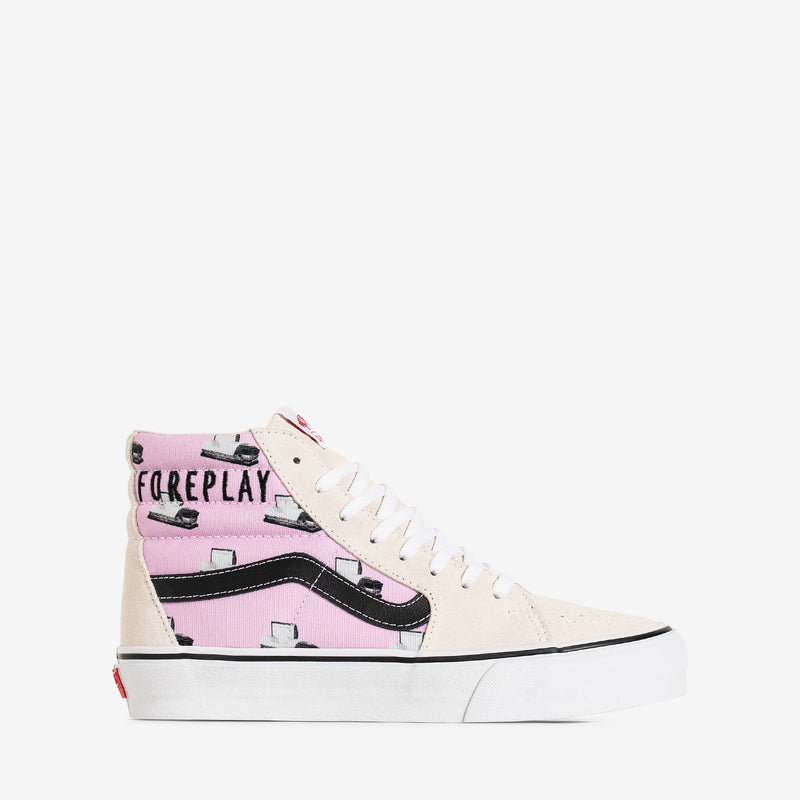 Cali Thornhill DeWitt SK8-HI VLT LX Pink | Doomsday Foreplay Footwear