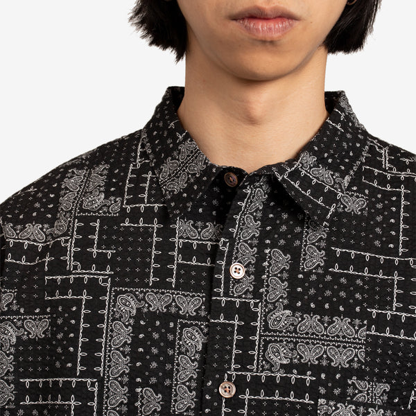 Paisley Easy Shirt Black
