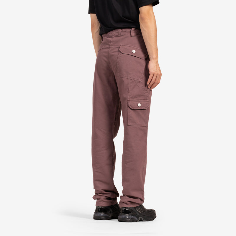 Utility Pant Washed Purple Pants