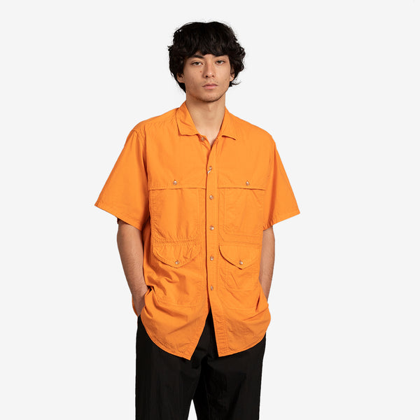 B+ Cotton Ripstop Short Sleeve Adventure Shirt Orange