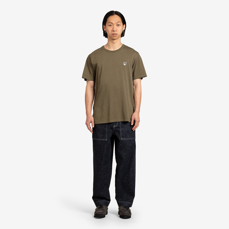 Fox Head Patch Classic T-Shirt Khaki Grey