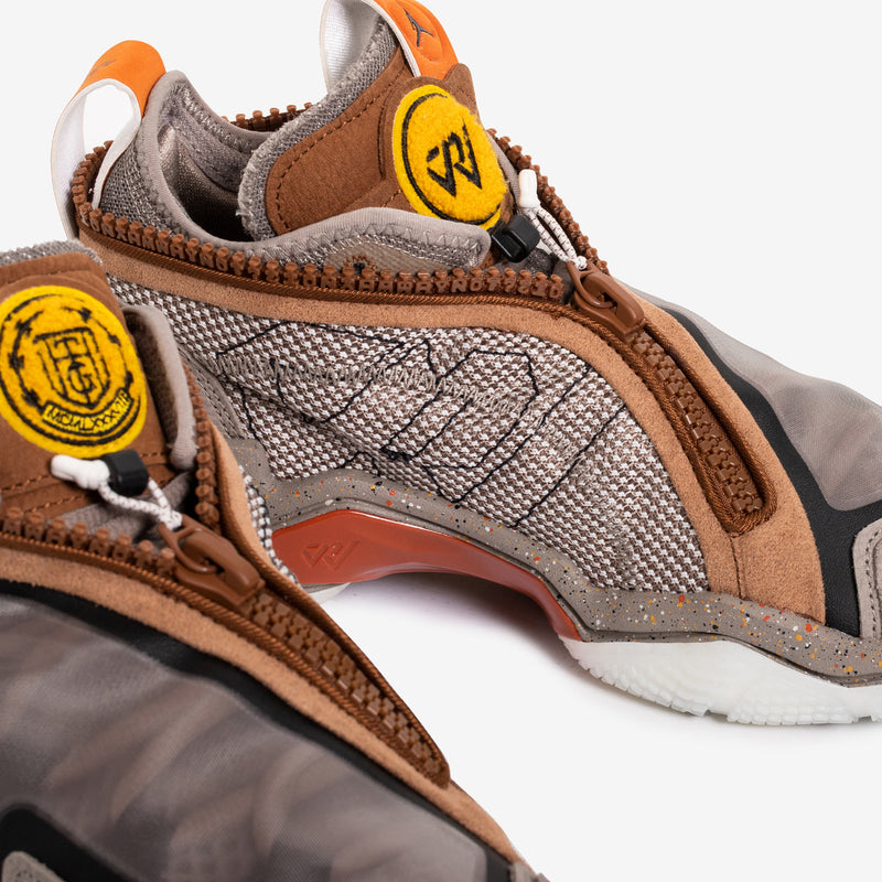 Jordan Why Not .6 'Honor The Gift' Moon Fossil | Yellow Ochre | Campfire Orange