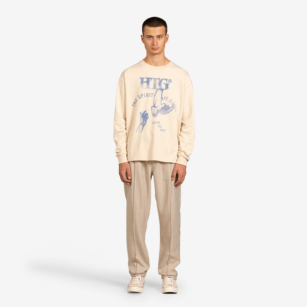 Alive Longsleeve Tee Cream